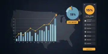 Amazon Seller Central 2025 algorithm changes, showing a 15% product visibility boost for US brands.