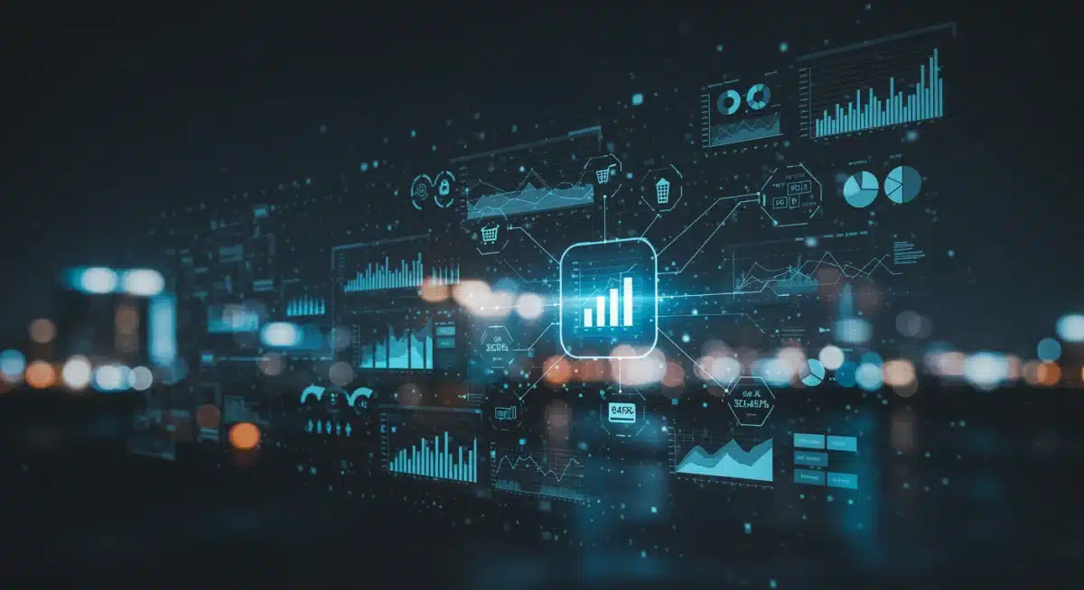 Data visualization of real-time e-commerce inventory and sales metrics