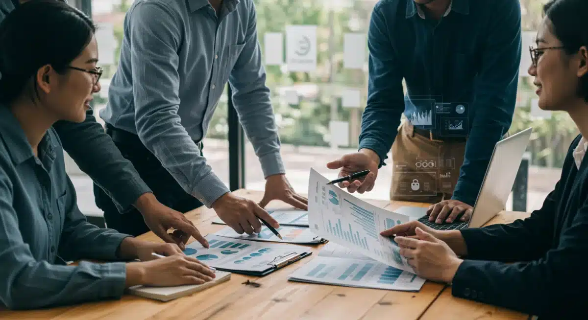 E-commerce team strategizing data security for 2025 DATA Act