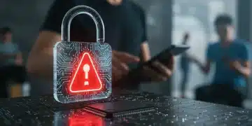 Digital padlock representing data security and FTC dark patterns enforcement