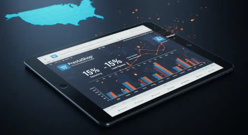 PrestaShop’s 2025 Performance: 15% US Load Time Reduction